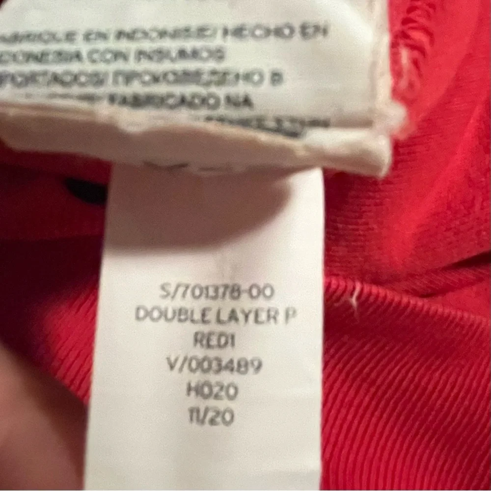 YZY Gap Yeezy Double Layer Hoodie Youth Size Medium Red Unisex Kids Kanye West